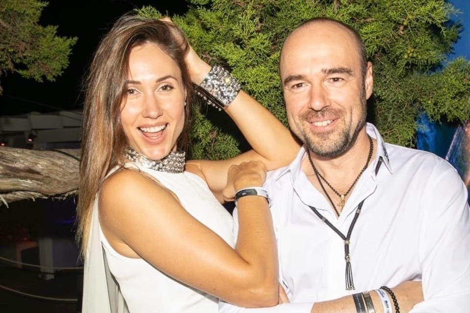   Елена Товстик с мужем Романом