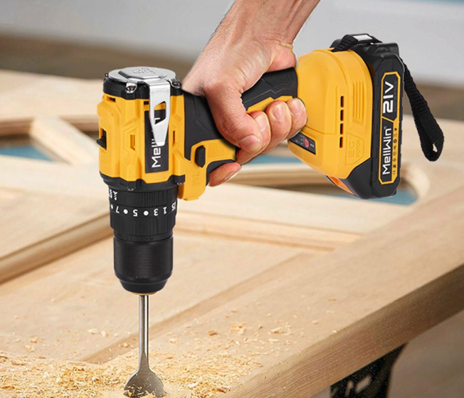 MELLWIN Бесщеточная электрическая ударная дрель