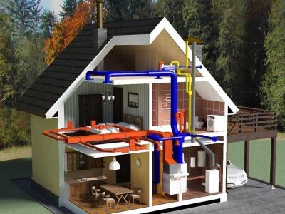    Уникальная система Cool Down умеет охлаждать и обогревать дом через подвал