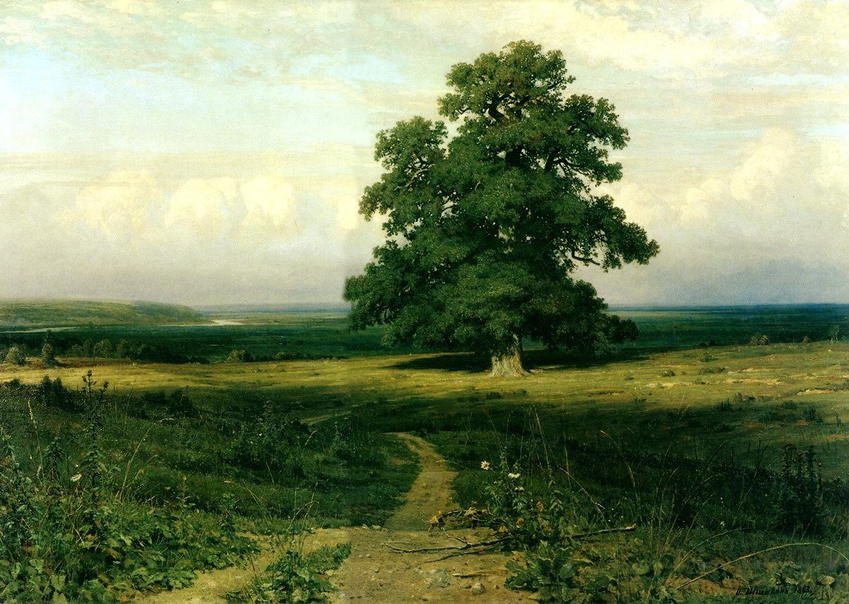 Шишкин. Среди долины ровныя… 1883.