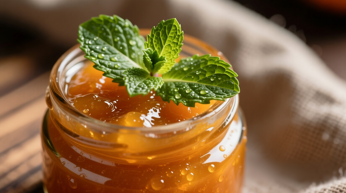 Дынный джем с мятой