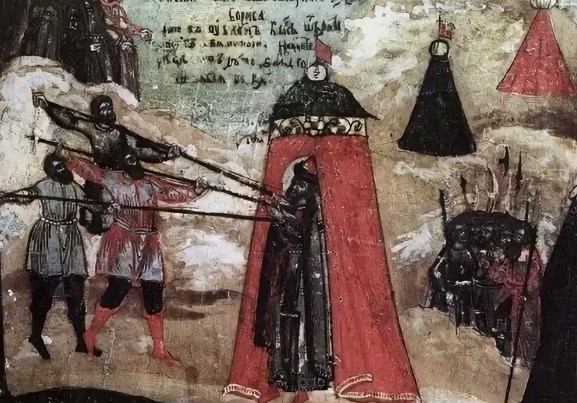 Убийство князя Бориса в шатре