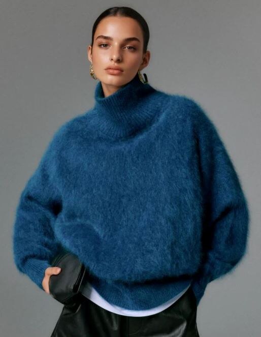 Мохеровый свитер