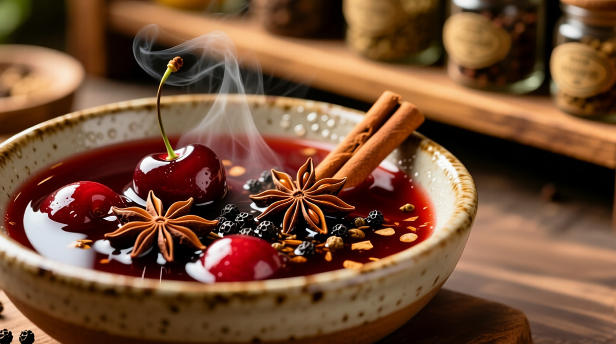 Вишнево-пряный маринад