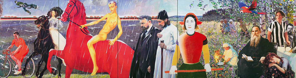 «Лето». А.Виноградов, В.Дубосарский/Третьяковская галерея. Источник https://ru.gw2ru.com/watch/5211-vremya-goda-kartiny-iskusstvo