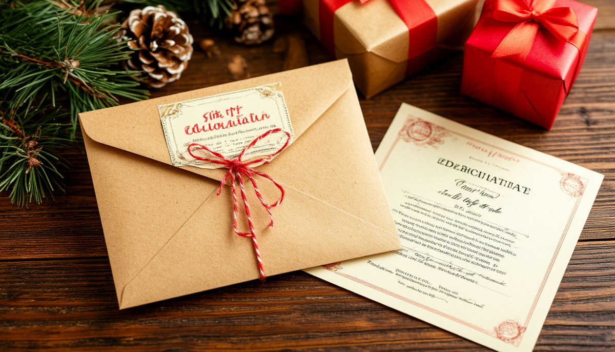 Сделать подарочный или образовательный сертификат