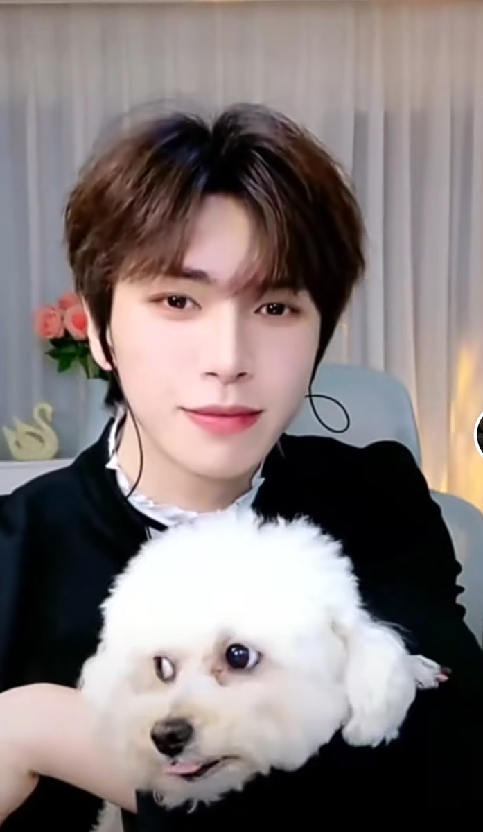 Красавчик - Ло Цзе ведёт трансляцию со своими фанатами