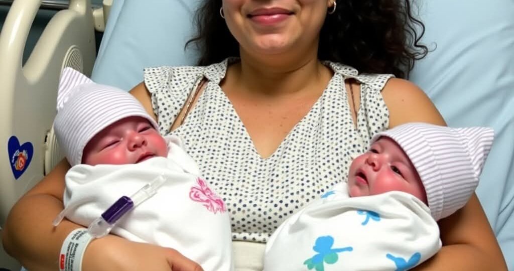 53-ЛЕТНЯЯ ЖЕНЩИНА РОДИЛА БЛИЗНЕЦОВ, НО У НИХ ОКАЗАЛИСЬ ТАКИЕ ЖЕ РОДИНКИ, КАК У ЕЕ ЗЯТЯ.