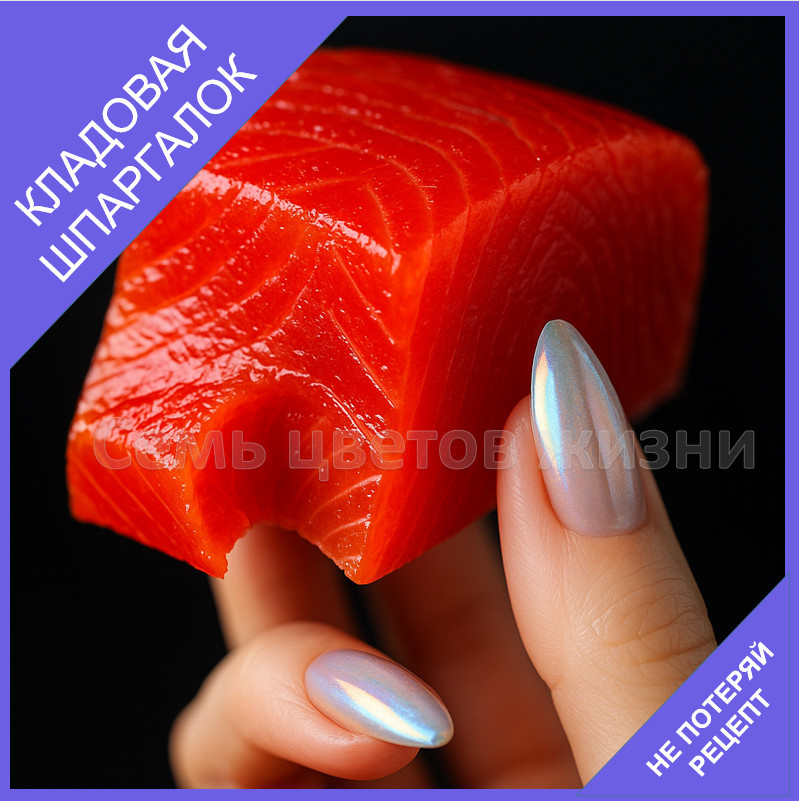 Малосольная красная рыба: идеальный посол в одной картинке. Шпаргалка с пропорциями.