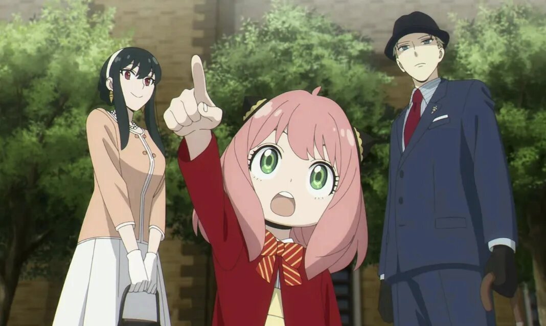 Кадр из аниме «Семья шпиона»   📷