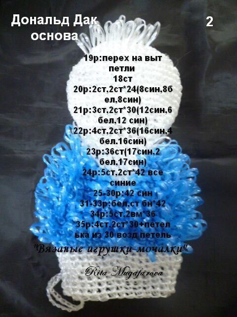 Вязание основы 