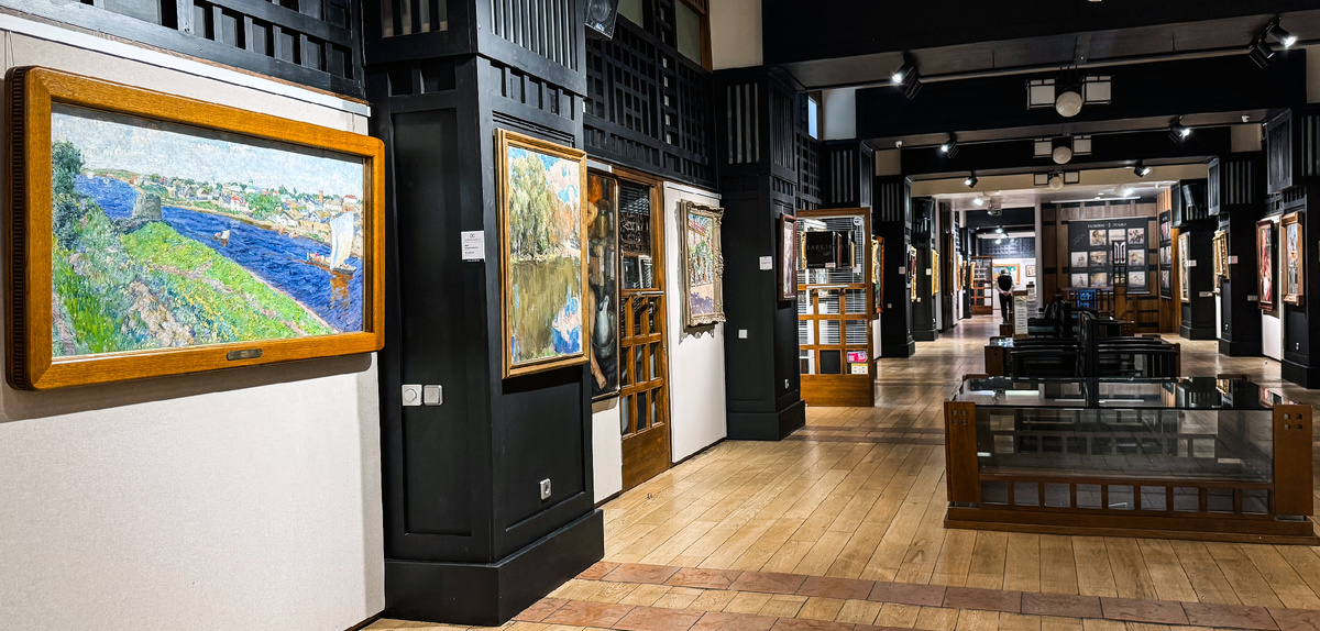 Выставка "Константин Коровин и Московская художественная школа. Шедевры из частных собраний" в галерее "Артефакт". Фото автора