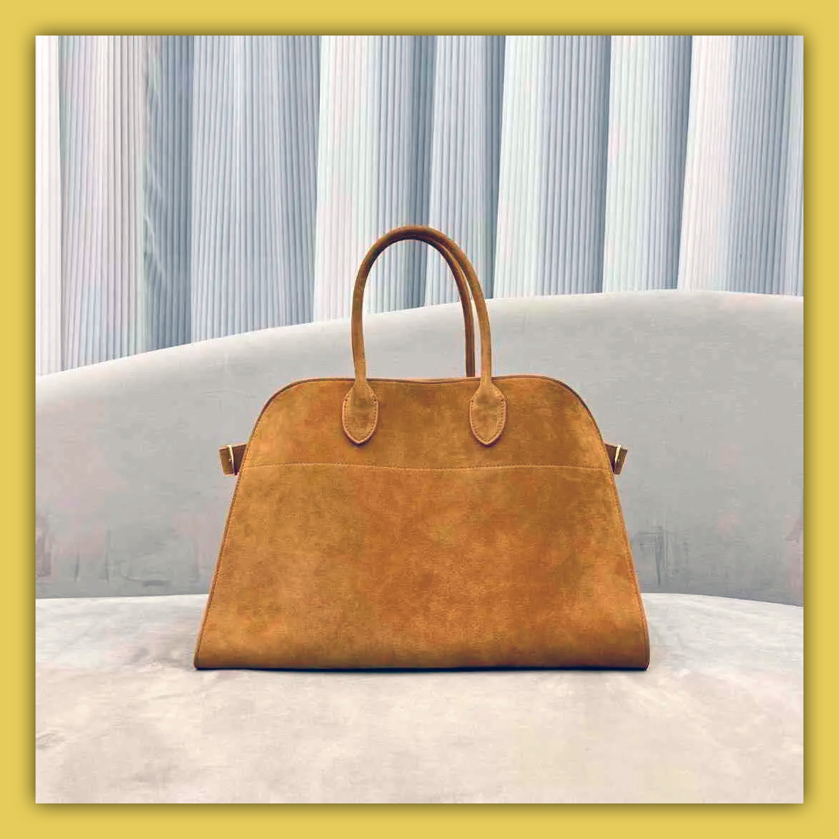 Замшевая сумка