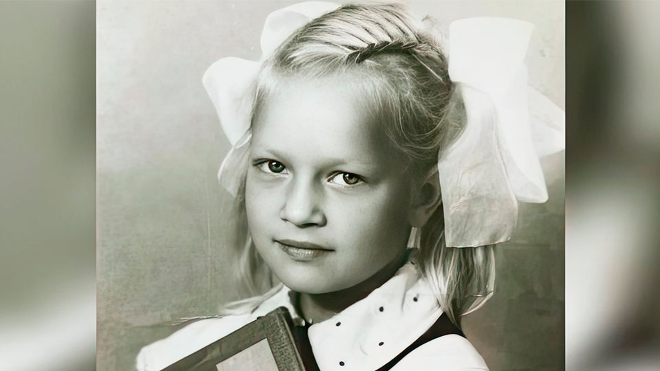 Олеся Судзиловская в детстве