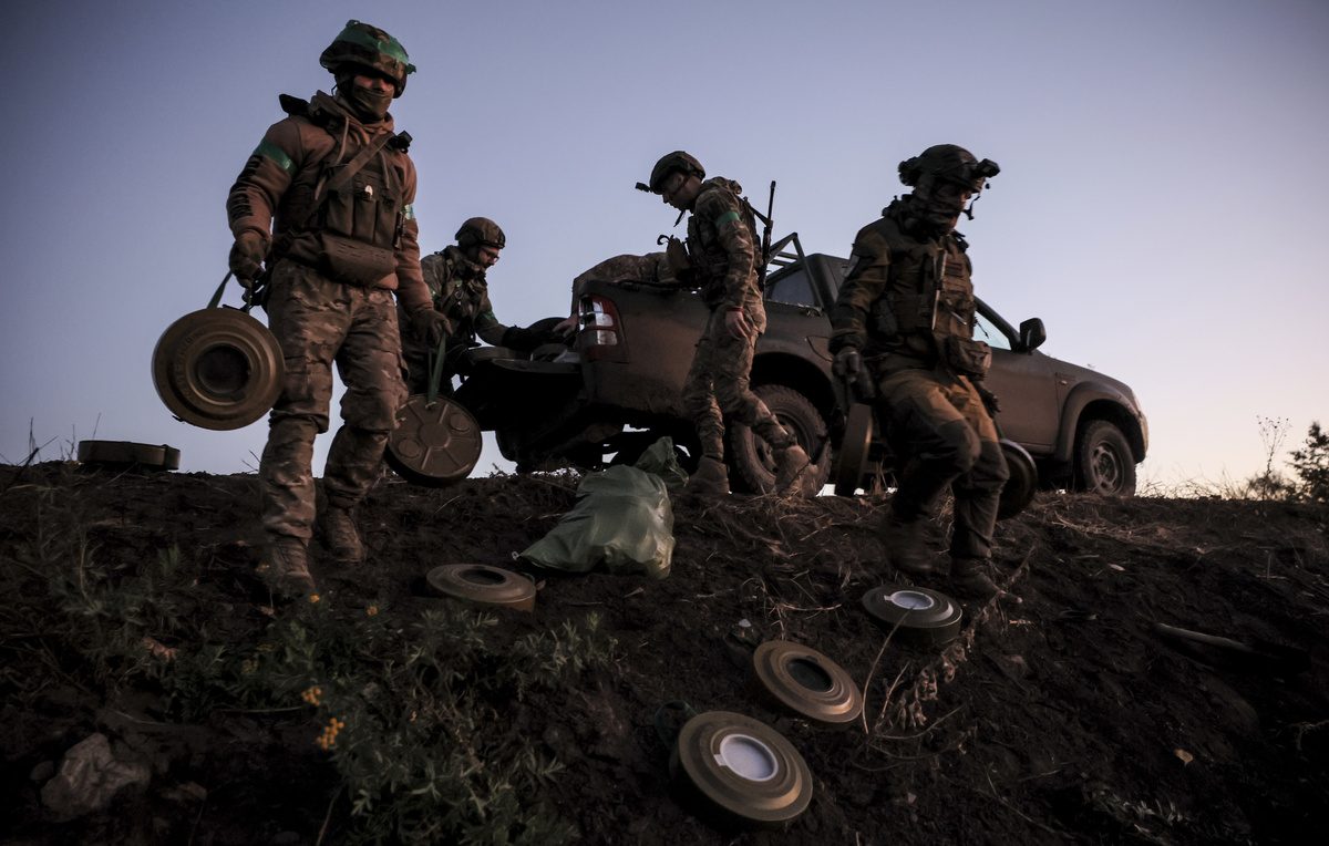 Oleg Petrasiuk/Ukrainian 24th Mechanised Brigade via AP