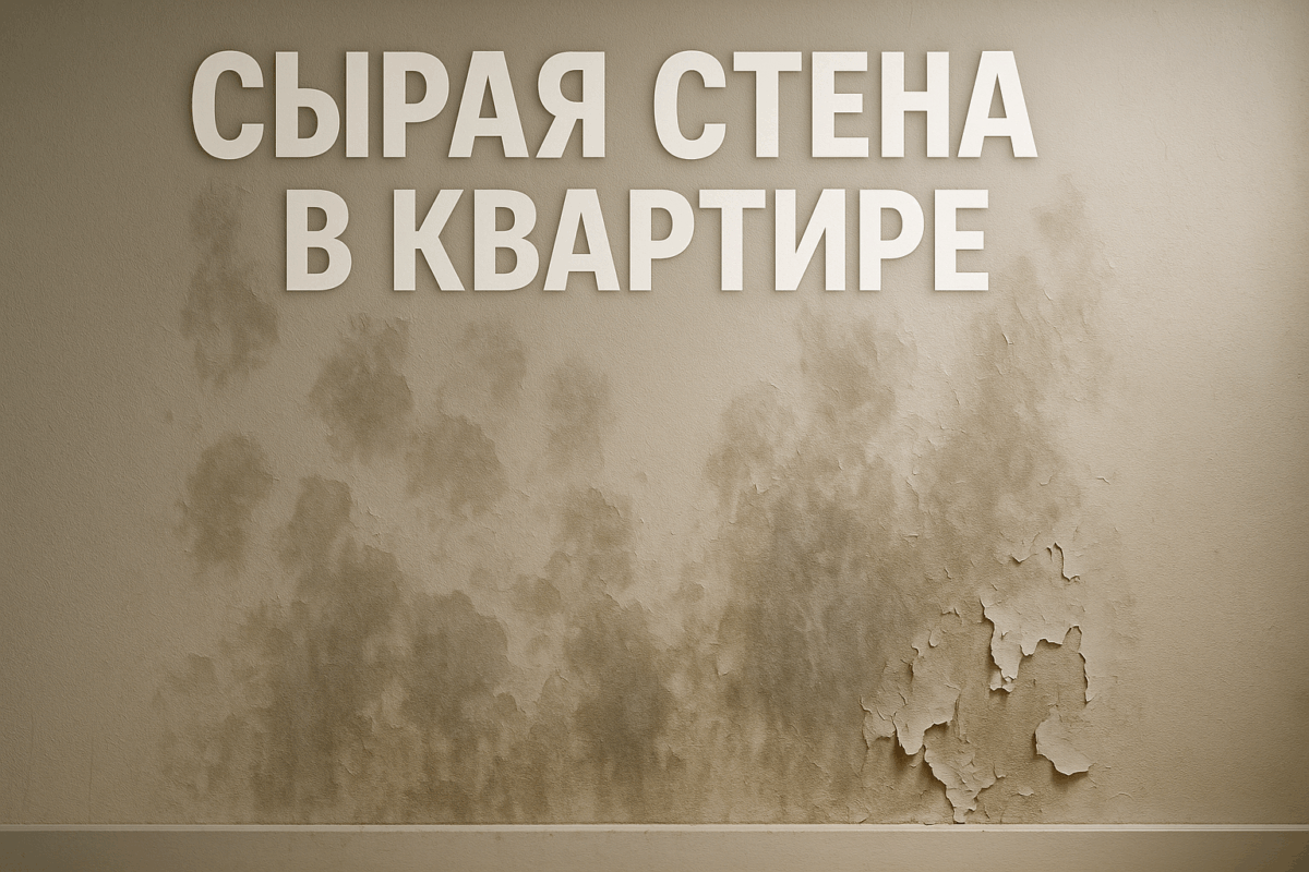    Сырая стена в квартире: причины и методы осушения Михаил Юрьевич