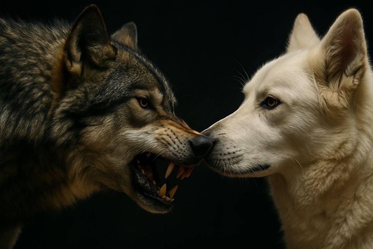 Почему волки не любят собак