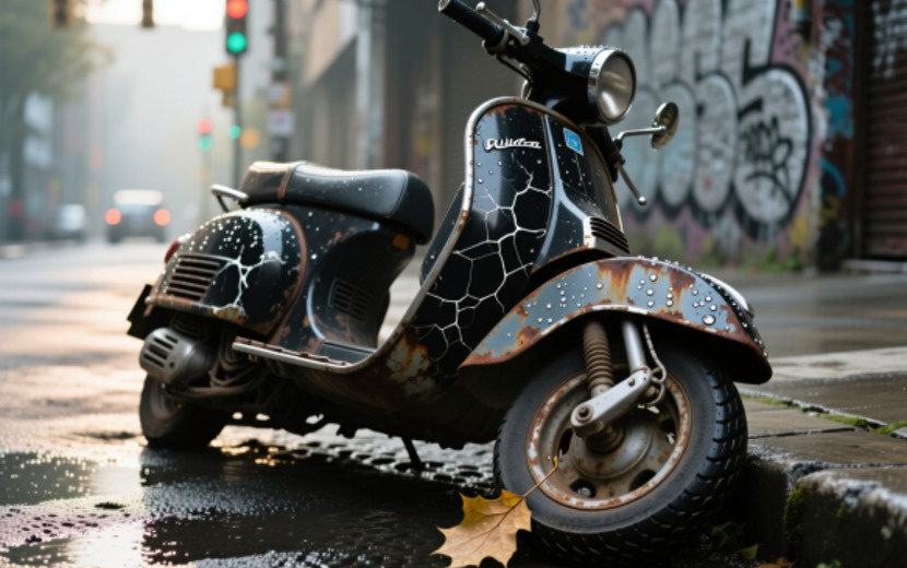    15-летний подросток без прав опрокинул мопед в селе Сюмси