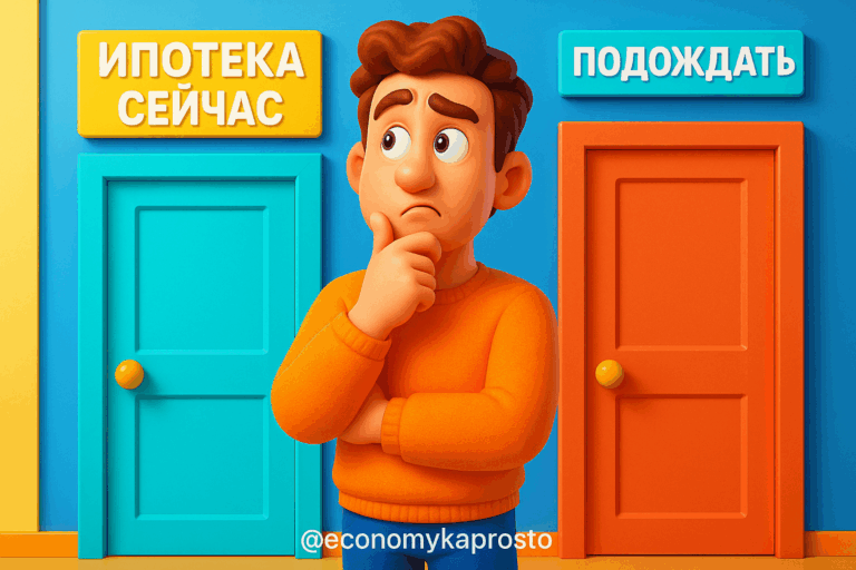    Ипотека сейчас или подождать: что выбрать? admin