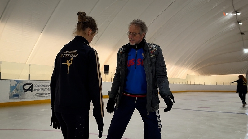    Фигуристы провели мастер-класс Фото: Максим Семашко / / ИА «Победа26»