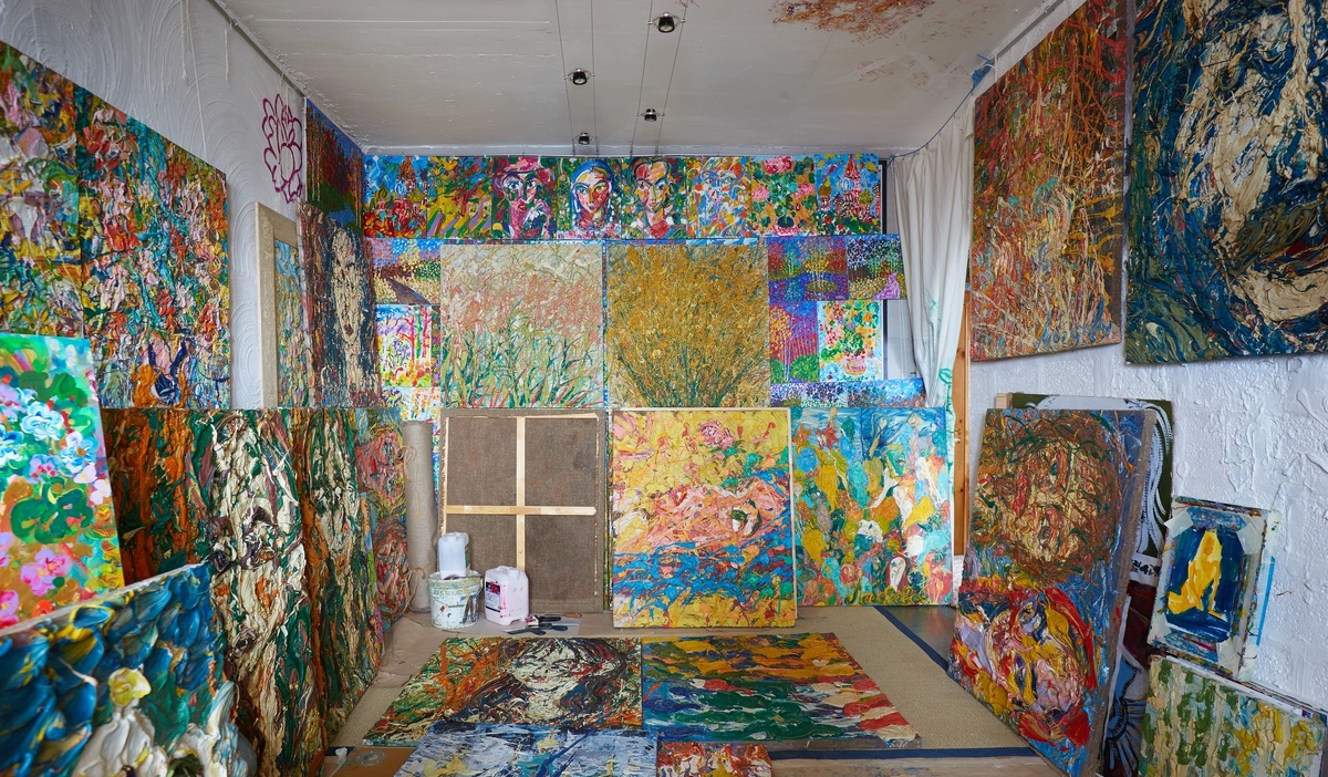 Цветовая вселенная мастерской Екатерина Лебедева художник