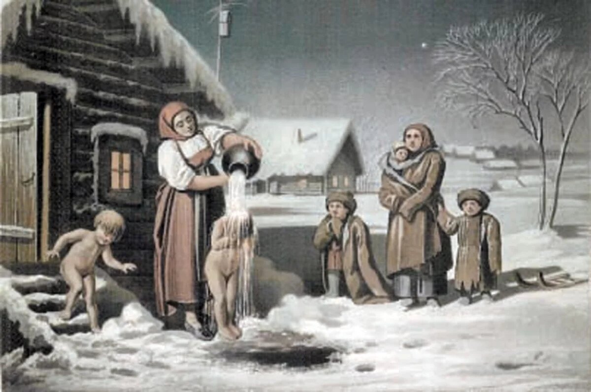    Закаляемся правильно.