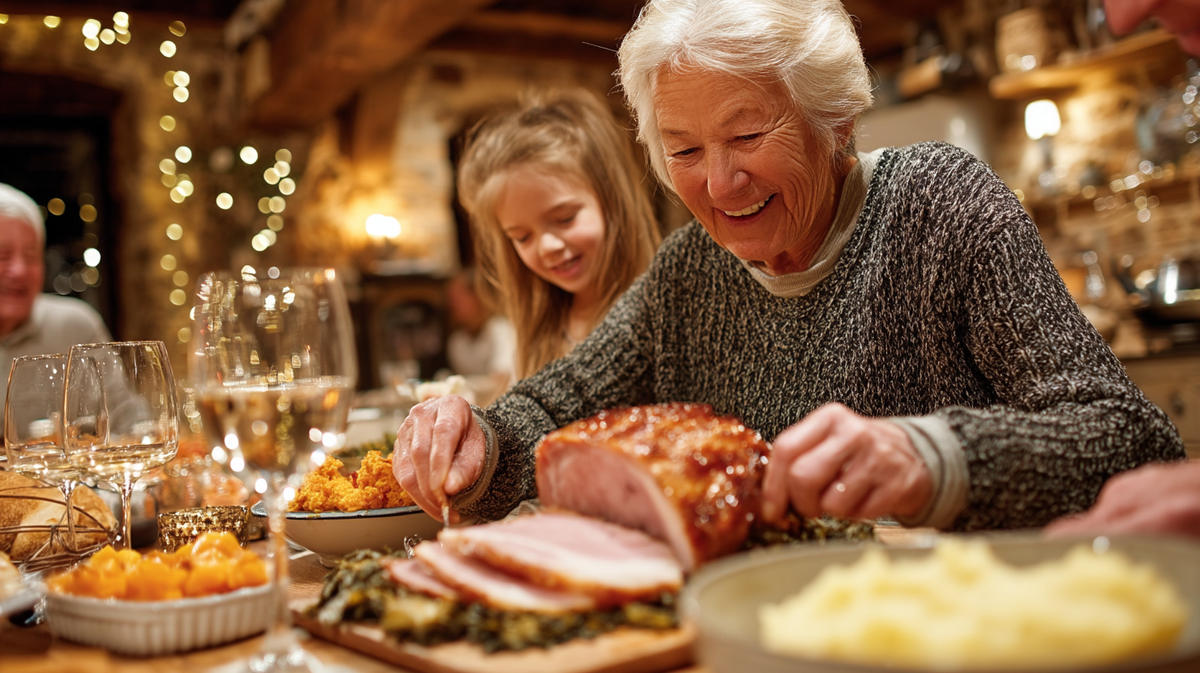 Бекон с капустой на семейном обеде в Ирландии