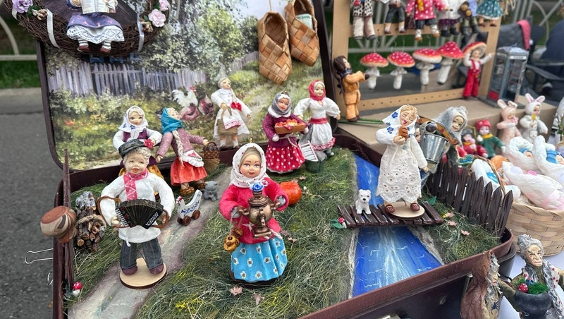    На ярмарке также были представлены непродовольственные товары Фото: Соцсети главы Невинномысска Михаила Миненкова