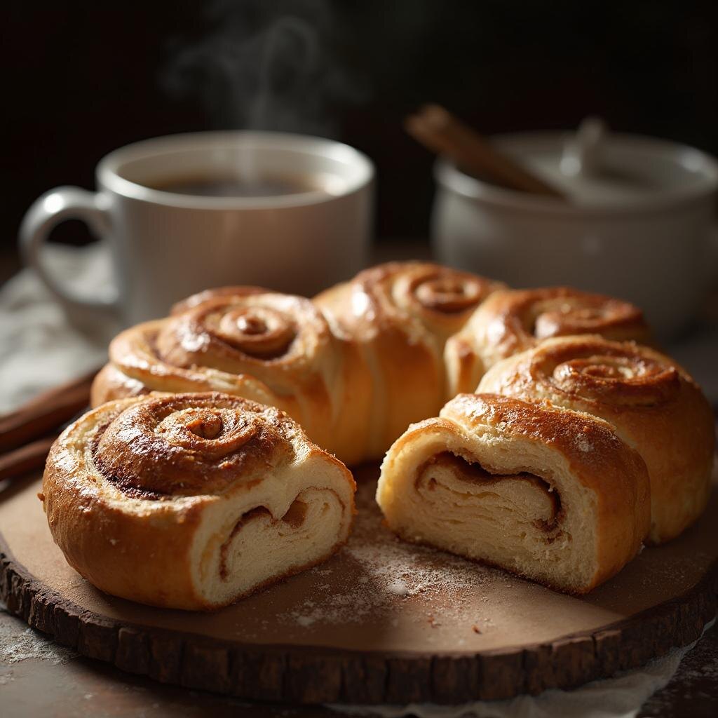 Скандинавские коричные булочки