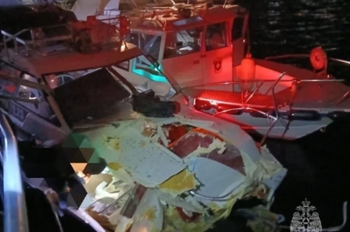    Трое погибли при столкновении катера и корабля на Ангаре под Иркутском