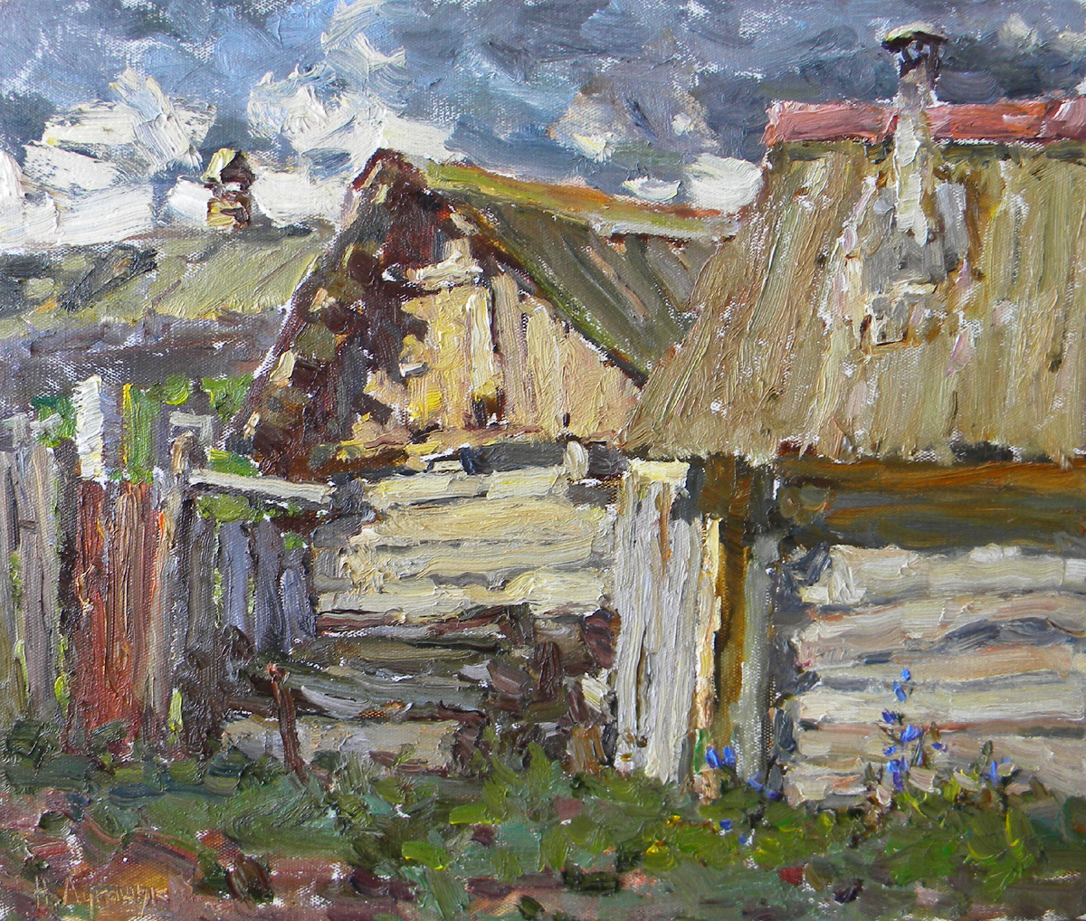 Николай Лукашук "Ширяево" 2025 холст, масло 50х60