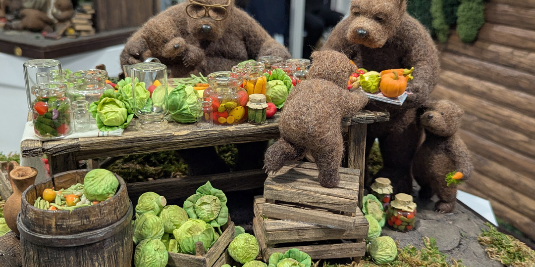 Искусство куклы. Ехали медведи.