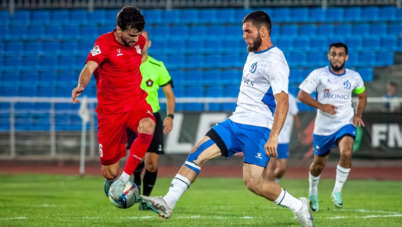    В начале матча опасные моменты возникали у ворот хозяев Фото: ФК «Динамо»