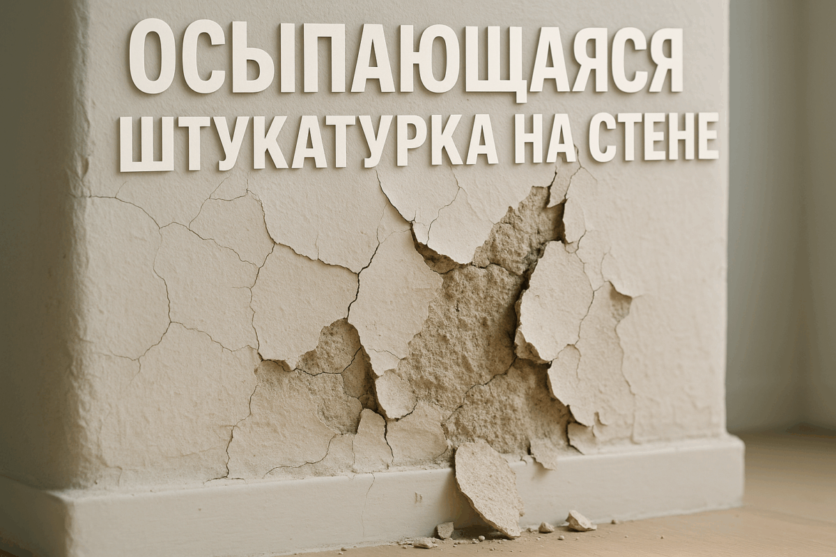    Как укрепить осыпающуюся штукатурку на стене Михаил Юрьевич