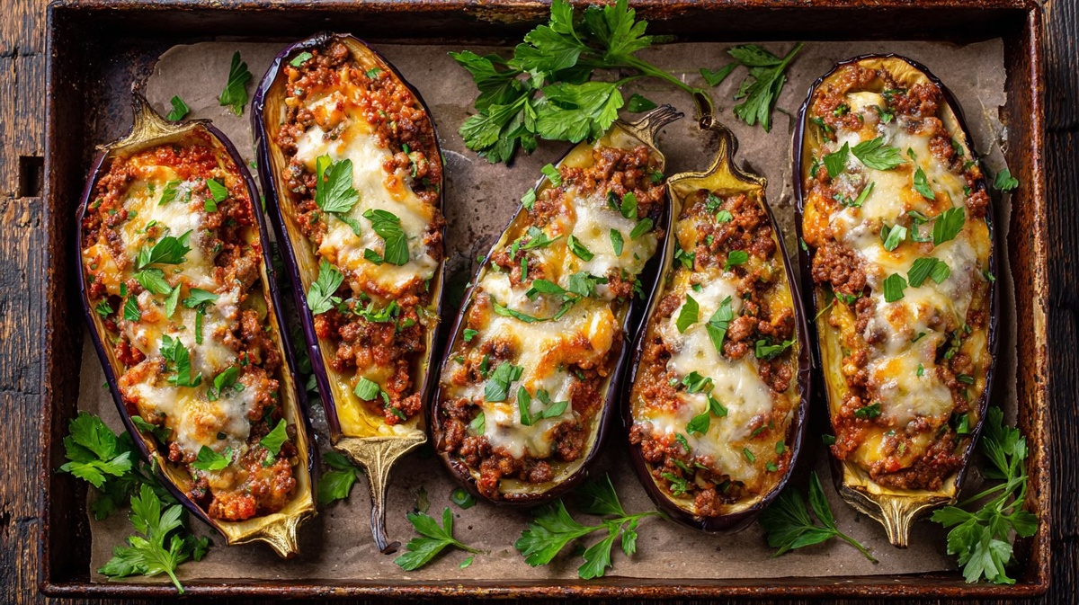 Что приготовить из баклажанов с мясом