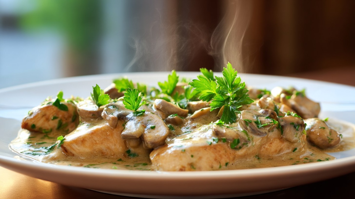 Что приготовить из филе курицы и грибов