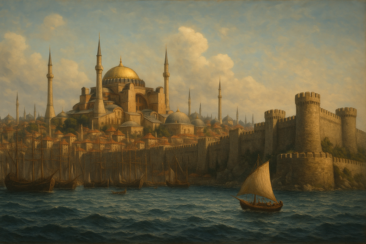 Константинополь — «Золотой мост» между мирами. Через этот город текли все богатства Востока, и он решал, что и по какой цене достанется Европе.