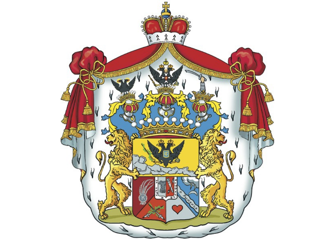Герб рода Суворовых-Рымниковских. Из свободных источников