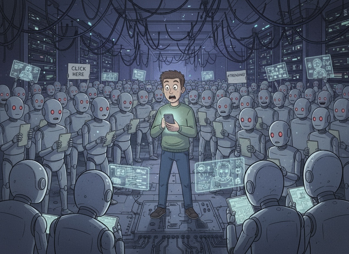 Феномен «мертвого интернета»