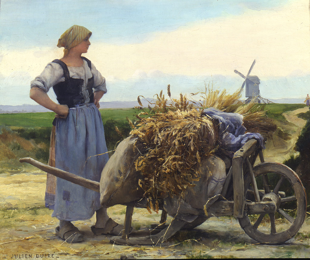 Woman with a Wheelbarrow (Жнщина с тачкой). Ок. 1880 г