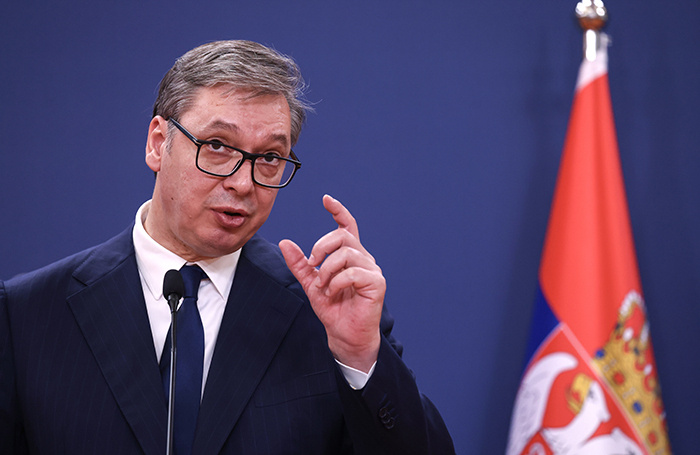    Президент Сербии Александр Вучич.ANDREJ CUKIC/EPA