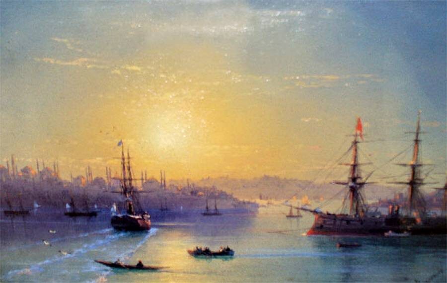 И. Айвазовский «Вид Константинополя»