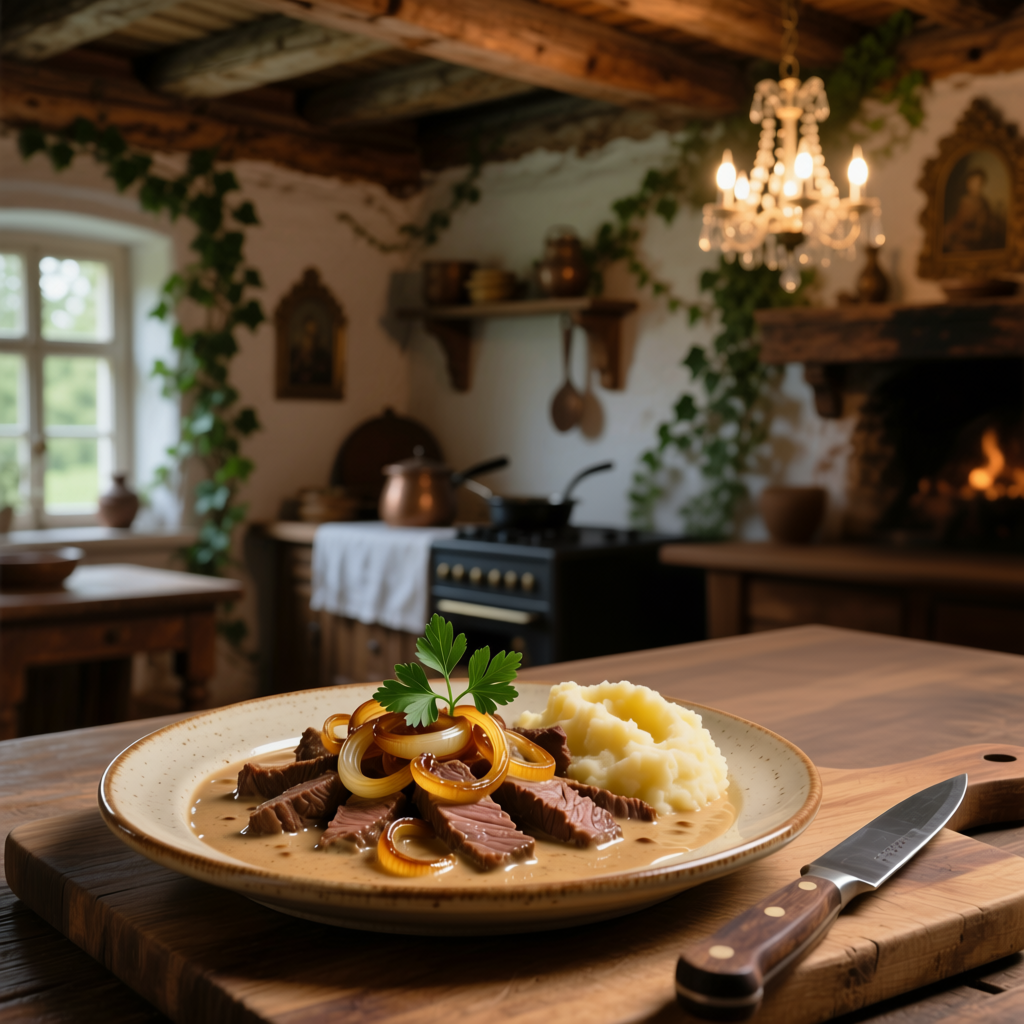 секреты приготовления настоящего бефстроганова