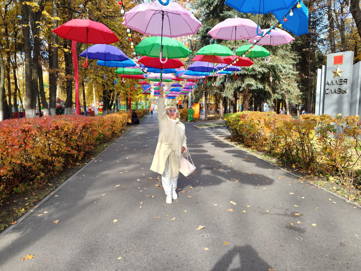 Фото автора, я  в парке моего детства