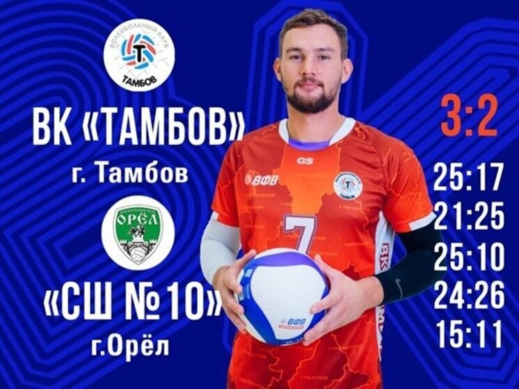    Источник: волейбольный клуб "Тамбов"