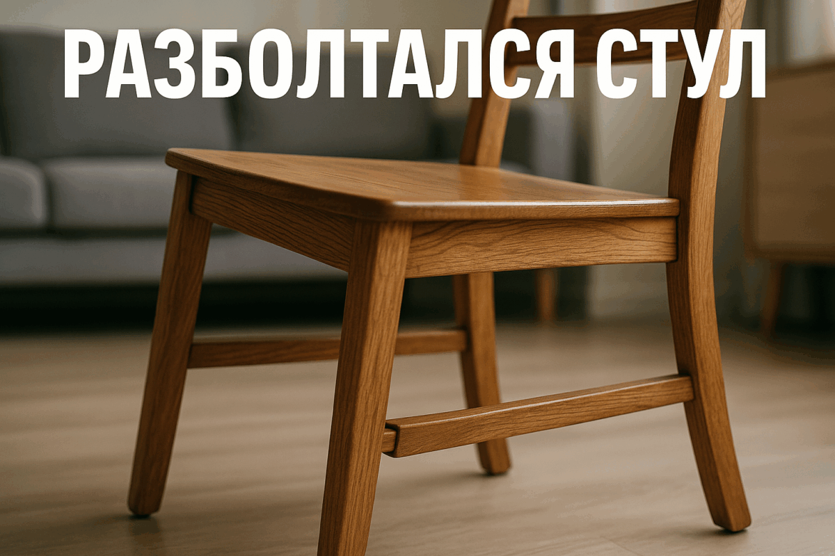    Разболтался стул — как укрепить расшатанные ножки Михаил Юрьевич