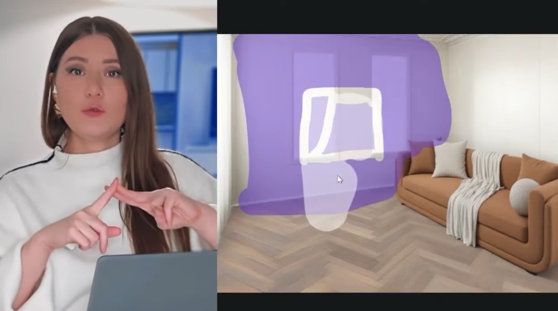 Процесс создания дизайна интерьера может существенно отличаться. Это омжет быть как создание (генерация) интерьера по запросу с нуля, так и создание визуализации из готовых предметов интерьера