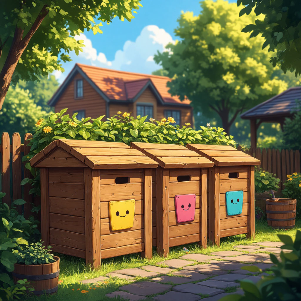 Ящики для компоста