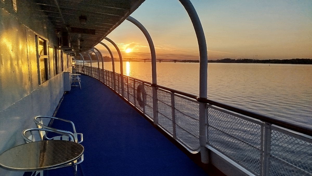 Закат над Камой