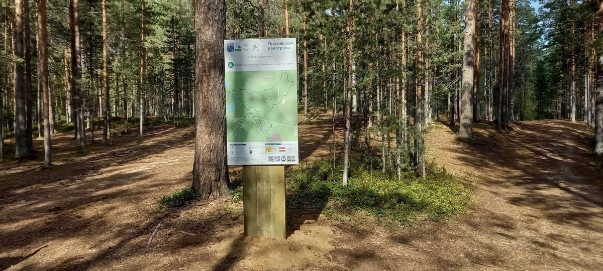 Фото с сайта о тропе - https://velopiter.spb.ru/news/ореховская-велотропа-r1491/?tab=comments